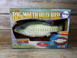 Big Mouth Billy Bass the Singing Sensation Sings &quot;I Will Survive&quot; and &quot; Dont Wor - £30.86 GBP