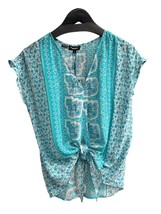 Tolani women&#39;s lyra top Aqua - $47.00
