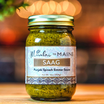 Mumbai to MAINE Saag Indian Simmer Sauce – Punjabi Spinach Simmer Sauce - £11.96 GBP