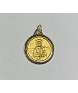 14 Karat Yellow Gold Saint Barbara &quot;Santa Barbara&quot; 17mm (0.67&quot;) Medal - $533.91 CAD