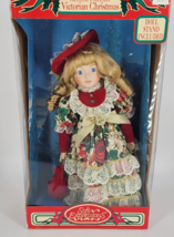 Soft Creations Porcelain Doll Vintage New in Original Box. Stand included - £7.59 GBP
