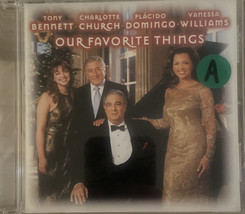 Our Favorite Things by Tony Bennett/Charlotte Church/Plácido Domingo (CD) - £3.75 GBP