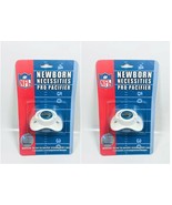 LOT OF 2 Newborn Necessities Pro Pacifier NFL Jacksonville Jaguars - €7,69 EUR
