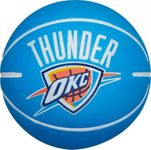 Wilson Oklahoma City Thunder 2&quot; Mini Dribbler Basketball - £11.08 GBP