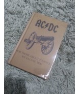 NEW SEALED AC/DC For Those About To Rock Mini Pocket Notebook Fan Collec... - $4.99