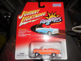 2002 Johnny Lightning Ragtops &quot;1956 Chevy Bel Air&quot; Mint Car On Card #437 - £3.53 GBP