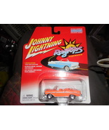 2002 Johnny Lightning Ragtops &quot;1956 Chevy Bel Air&quot; Mint Car On Card #437 - £3.58 GBP