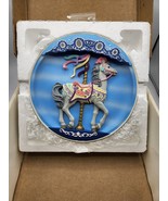 Rhodes Studio Bradford Ex. Carousel Horse Plate &quot;Spirited Stander&quot; 5th I... - £12.90 GBP