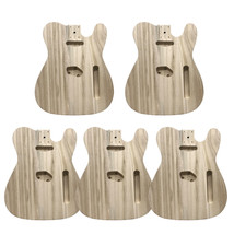5Pcs Unfinished Polished Maple Tl Style Electric Guitar Barrel Diy Body ... - £163.85 GBP
