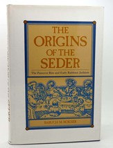 Baruch M. Bokser ORIGINS OF SEDER  The Passover Rite and Early Rabbinic Judaism - £126.72 GBP