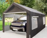 Outdoor 10X20 Ft Carports, Garden &amp; Outdoor Storage Shed With Steel Fram... - $539.99