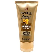 Pantene Pro-V 3 MINUTE MIRACLE DAILY MOISTURE RENEWAL CONDITIONER 2.5 oz... - $8.56