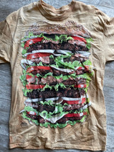 2014 Men’s Medium The Mountain Tie-Dye Burger Shirt - £11.79 GBP
