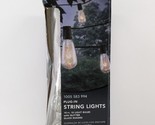 Hampton Bay 10-Bulbs 10 ft. Crackle Glitter String Light Outdoor/Indoor ... - $19.31