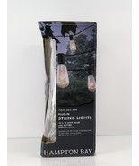 Hampton Bay 10-Bulbs 10 ft. Crackle Glitter String Light Outdoor/Indoor ... - £15.12 GBP