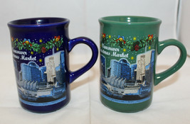 Vancouver Christmas Market 2 Coffee Tea Mug Cups Canada Koessinger AG Germany - £30.82 GBP