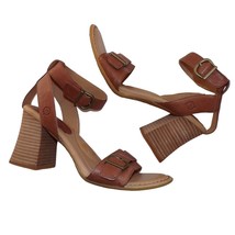 BORN Tahlia Ankle Strap Sandal in Brown  Leather Size 10 Women NEW - £30.12 GBP