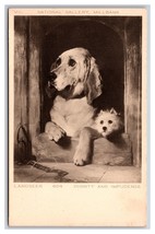 Dignity and Impudence Painting By Sir Edwin Henry Landseer UNP DB Postcard V23 - £1.51 GBP