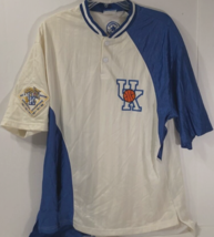 $75 Kentucky Wildcats Basketball Champions NCAA Vintage 90s Blue White Shirt L - £58.29 GBP