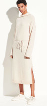 Vince Slouchy Wool Dress Small Pink $445 Italian Cashmere Side Slit Blush NWT - £194.16 GBP