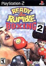 Ready 2 Rumble Boxing Round 2 Sony PlayStation 2 PS2 2000 No Manual VGC Disc  - £9.66 GBP