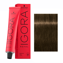 Schwarzkopf IGORA ROYAL Hair Color, 6-63 Dark Blonde Chocolate Matte