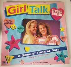 Girl Talk A Game of Truth or Dare Second Edition 1990 Golden No.4268 - £31.89 GBP