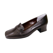  PEERAGE Ida Women Wide Width Classic Style Comfort Leather Classic Loafers  - £40.05 GBP