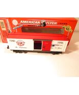 AMERICAN FLYER TRAINS - 48324- 50TH ANNIVERSARY BOXCAR- S GAUGE-  NEW- W21 - $27.55