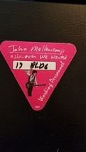John Mellencamp / Whenever We Rosemont, Illinois Original Cloth Backstage Pass - £11.06 GBP