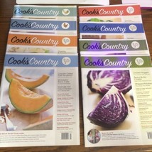 Cooks  Country cook book magazines lot of 8 Variety Of Dates Recipes - $25.55