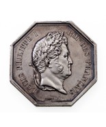 1819 Francia Louis Philippe I Medalla / Jeton Phénix Insurance Company P... - $114.32 CAD