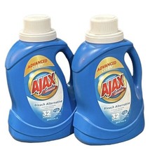 Ajax Advanced Bleach Alternative Laundry Detergent Liquid Soap 50 oz Lot Of 2 - £49.33 GBP