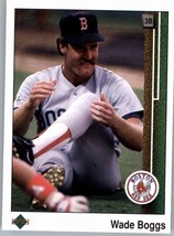 1989 Upper Deck 389 Wade Boggs  Boston Red Sox - £2.34 GBP