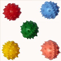 Acupressure Sujok Ball Colour Plastic (Five pc) Hand Massager Balls AP-333 - £14.56 GBP