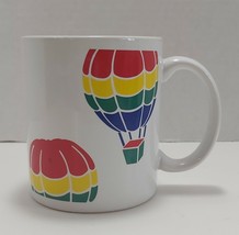 FTD Pick Me Up Bouquet Rainbow Hot Air Balloon Coffee Mug Cup - £9.31 GBP