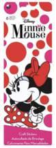SandyLion Disney Sticker Flip Pack, Minnie Mouse, 6 Pages, Scrapbooking - £6.99 GBP