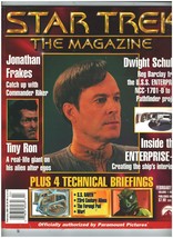   Star Trek, the magazine February 2001 w/ Technical briefings illustrations - £15.20 GBP