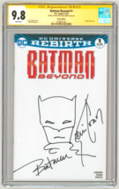CGC SS 9.8 Batman Beyond #1 Kevin Conroy SIGNED Original Art Sketch Sketched TAS - £775.29 GBP