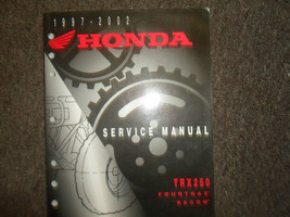 1997 1998 1999 2000 2001 2002 Honda TRX250 Service Réparation Shop Manuel Neuf - $105.24