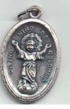 Divino Nino  Silvertone Medal, New #MD-102 - $5.60 CAD