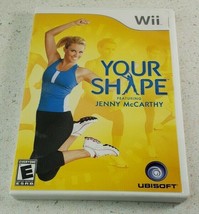 Nintendo Wii - Your Shape Jenny McCarthy Exercise Fitness Game with Manual  - £6.86 GBP
