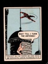 1966 DONRUSS MARVEL SUPER HEROES #29 WAIT &#39;TILL I TURN THE ANTENNA VG *X... - $10.78