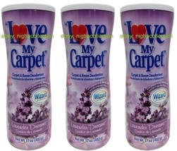 4x LOVE MY CARPET 2-in-1 Carpet &amp; Room Deodorizer Lavender Dreams 17 OzE... - £23.73 GBP