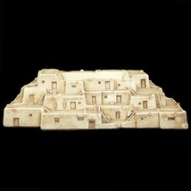 Vintage Ceramic Southwestern Hopi Pueblo Model by JR Davis - £75.14 GBP