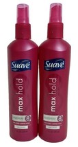 2X Suave Essentials Max Hold Hairspray 8 Unscented Non Aerosol 11 Oz. Each  - £23.94 GBP