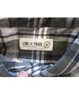 Tools of The Trade Mens XL Flannel Shirt Button Down Collar Cotton Black... - €23,01 EUR
