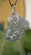 Celestite necklace / Celestite crystal / Blue celestite - $329.62 MXN+