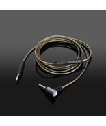Silver Plated Audio Cable with mic For Shure AONIC 40 50 Headphones - £12.50 GBP