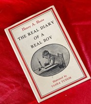 Henry A Shute The Real Diary Of A Real Boy First Edition Tasha Tudor Signed - £58.10 GBP